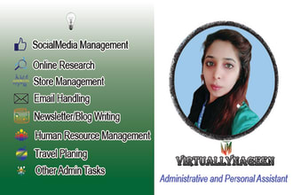 be your dedicated virtual admin and personal assistant, VA