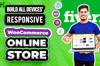 build ecommerce online store website using woocommerce