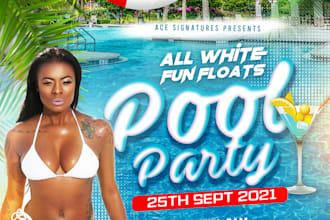 create church, business, book release, party flyer or event flyer design