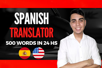professionally translate from english to spanish