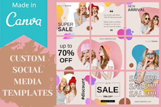 design instagram post templates in canva
