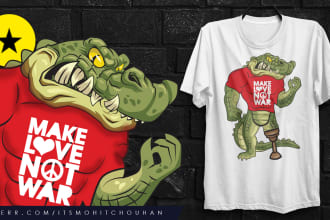 do trendy t shirt design within 24hrs