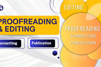 do proofread, edit and format your book, ebooks and journals