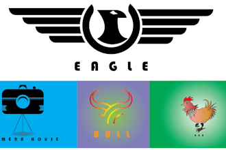 create modern and simple logo design