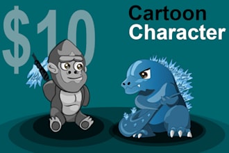 draw simple cartoon character