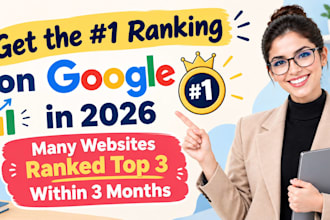 do full SEO service till you get top ranking for a month