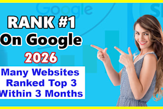 do full SEO service till you get top ranking for a month