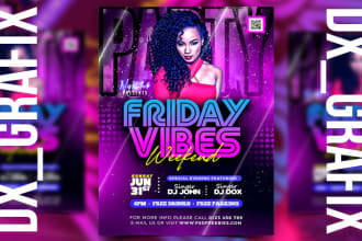 do creative event, club, party, sports flyers posters