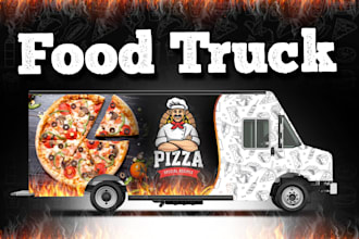 design a professional food truck design