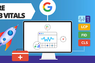 fix core web vitals to optimize cls, lcp, fid issues