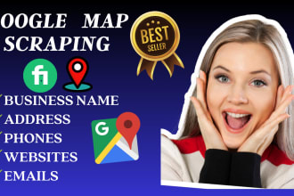 scrape google map for any business category with emails