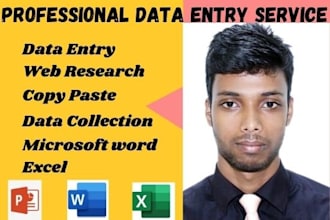 save time and boost productivity with professional data entry service