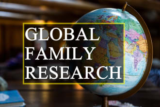 do genealogy research on your ancestors in europe, USA, canada, australia