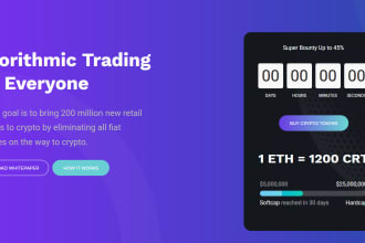 create meme coin website with token bep20 erc20 presale dex