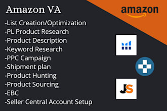 be your professional amazon virtual assistant and PPC expert