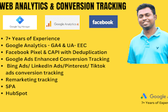 setup server side analytics,  fb capi and conversion tracking