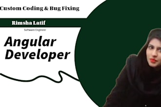 develop dynamic angular web applications