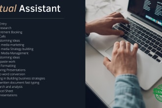 become virtual assistance and do administrative work