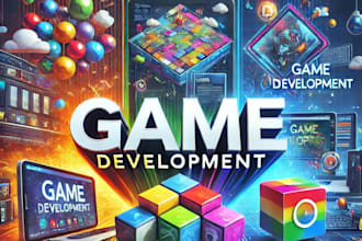 do game development for mobile web and unity game design