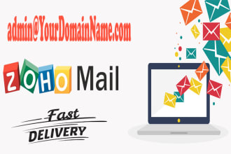 setup zoho mail, free email with your domain in 1 hr