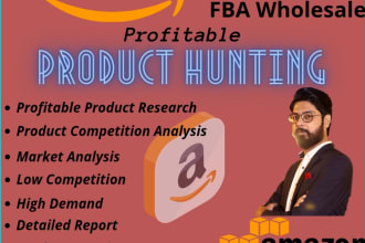 do amazon wholesale fba product hunting, research and sourcing