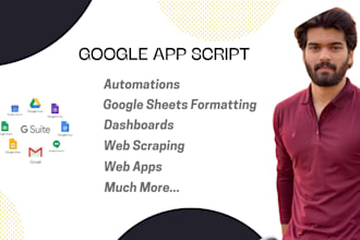 write google apps script for you