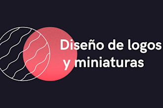 diseño de logotipos y miniaturas