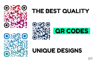 design best quality qr codes with unique designs
