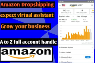 be your amazon dropshipping VA  walmart to amazon