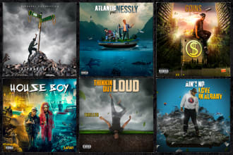 design album cover, mixtape cover art work
