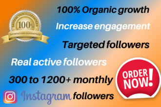 do instagram promotion grow organically and super fast followers