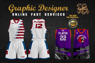 do 2d or 3d basketball uniform or jerseys and shorts