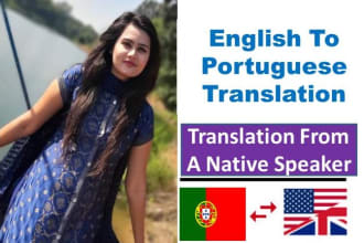 manually translate english to portuguese and portuguese to english