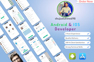 develop android and ios mobile apps using flutter
