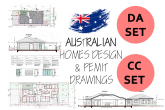 prepare drawings for australian homes and container houses