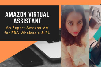 be your amazon pl virtual assistant, expert fba wholesale VA