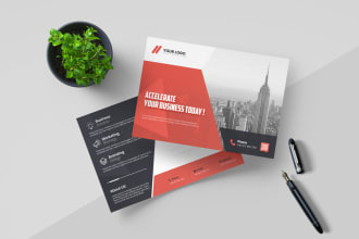 design professional eddm postcard for business