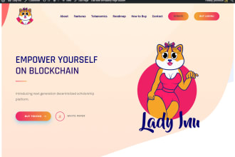 create cryptocurrency and ico websites