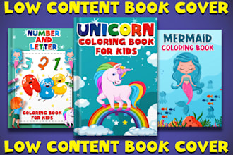 design kdp book cover, kdp low content book