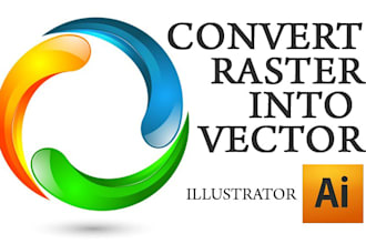 convert logo or image to vector illustrator