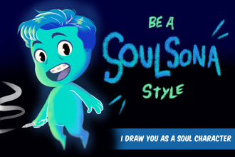 draw you as a soul disney character