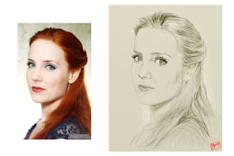 pencil sketch your portrait