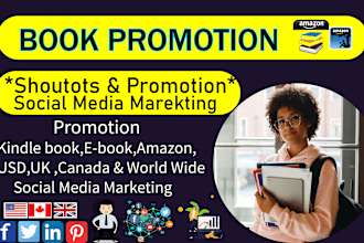 promote your book, ebook marketing ,kindle book promotion on social media