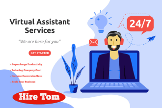 be long term virtual assistant providing all admin support