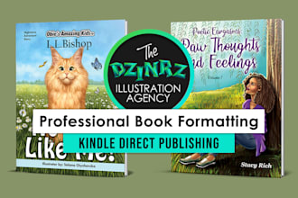 format your book for amazon, ingramspark publishing