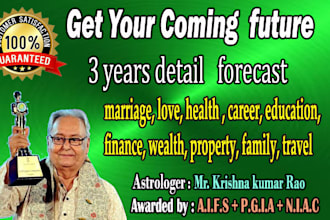 do your future 3 years detail forecast