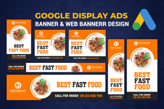 design google display ads banner and website banner ads for your business