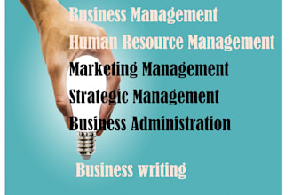 write business administration, business essays, human resources,entrepren
