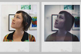 turn your normal photos into polaroids