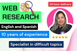 data entry web research copy paste english spanish